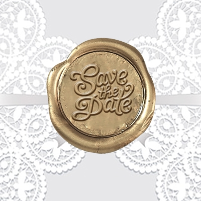 Save the date Self-adhesive wax seal| wax seal stamp| Stamp| Wax Seals announcements For weddings baptisms invitations